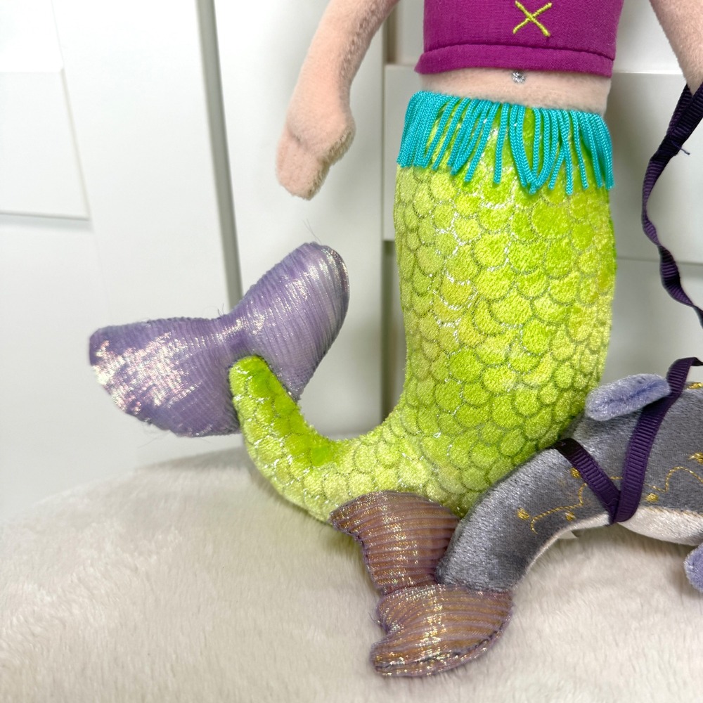 Manhattan Toy Groovy Girls Myra Mermaid Doll w/ Dolphin Complete Set - Picture 4 of 9